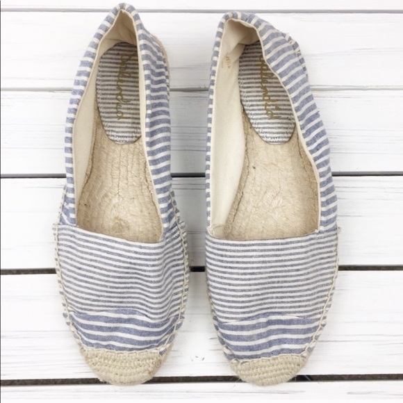 Splendid Nautical Stripe Espadrille Sandals 8.5 - Picture 2 of 8